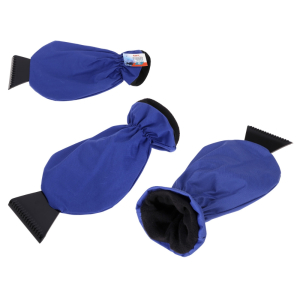Skrobaczka z rękawicą 18cm GLOVE niebieska RAVI